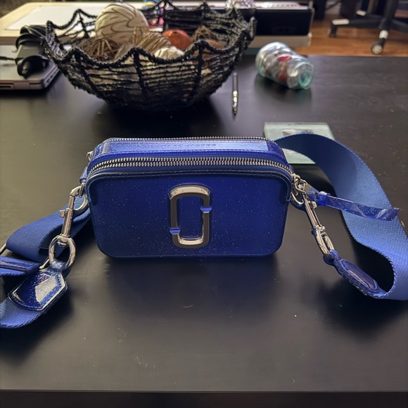 Marc Jacobs Blue Crossbody Bag - Picture 1 of 3